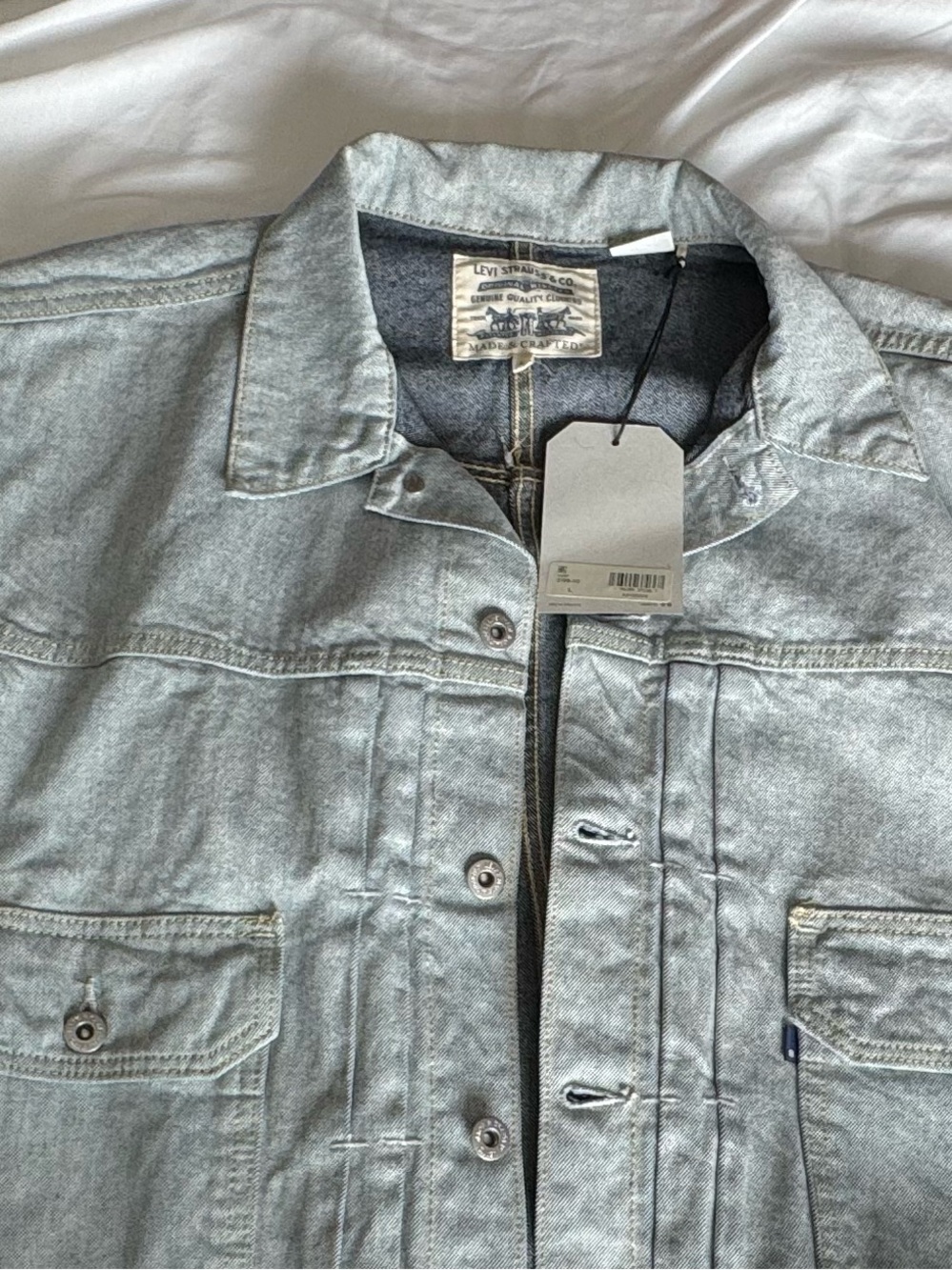 Levi's Light  Denim  Type II Trucker Jacket